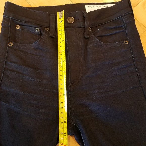 EUC Rag & Bone High Rise Ankle Skinny Jeans - Picture 9 of 15